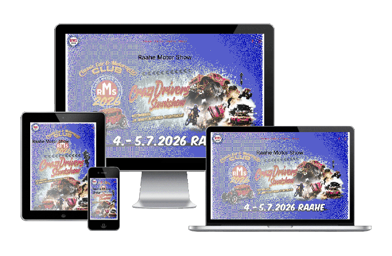 Raahe Motor Show, moottoritapahtuma kaiken ikäisille.